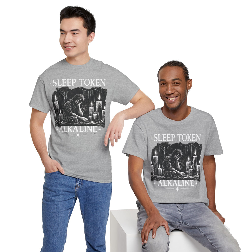 Sleep Token Alkaline Shirt Gothic Alternative Band Inspired Graphic Tee Unisex Heavy Cotton T Shirt Metal Music Fan Gift
