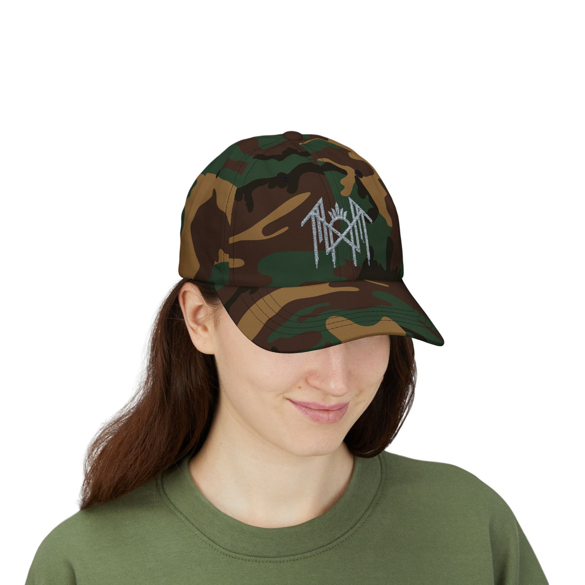 Gothic Dad Hat Alternative Streetwear Cap Dark Aesthetic Hat Minimal Gothic Fashion Emo Grunge Adjustable Baseball Ca