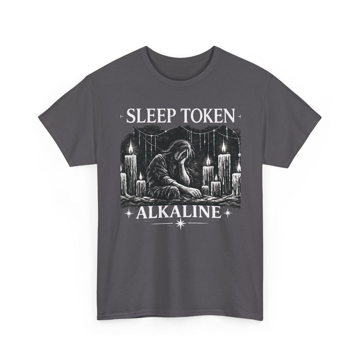 Sleep Token Alkaline Shirt Gothic Alternative Band Inspired Graphic Tee Unisex Heavy Cotton T Shirt Metal Music Fan Gift