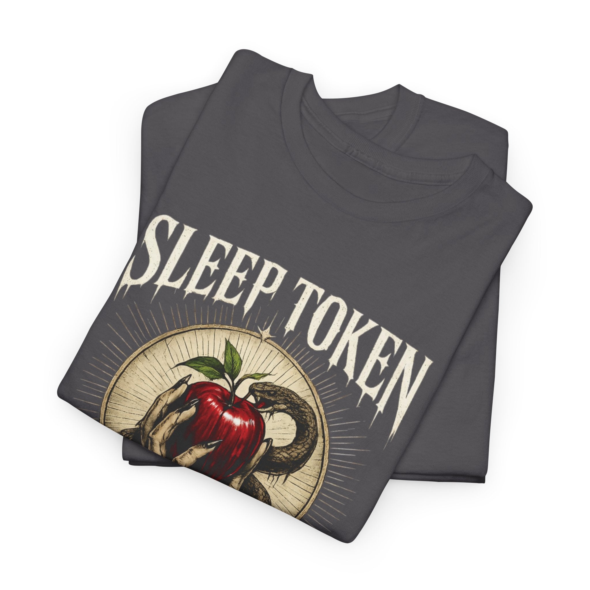 Sleep Token Take Me Back To Eden Shirt  Dark Aesthetic Graphic Tee Alternative Band Inspired Apparel Snake & Apple Streetwear Unisex Tee