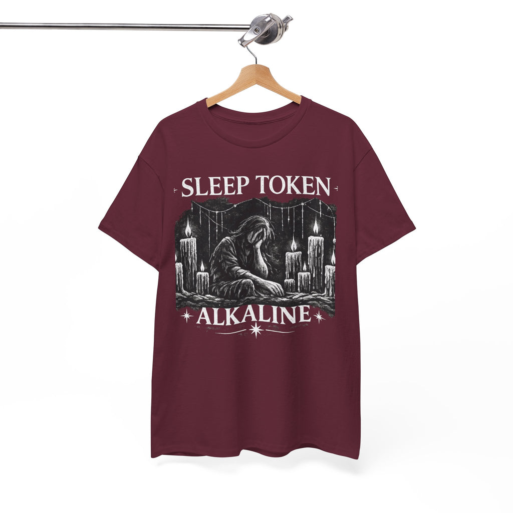 Sleep Token Alkaline Shirt Gothic Alternative Band Inspired Graphic Tee Unisex Heavy Cotton T Shirt Metal Music Fan Gift