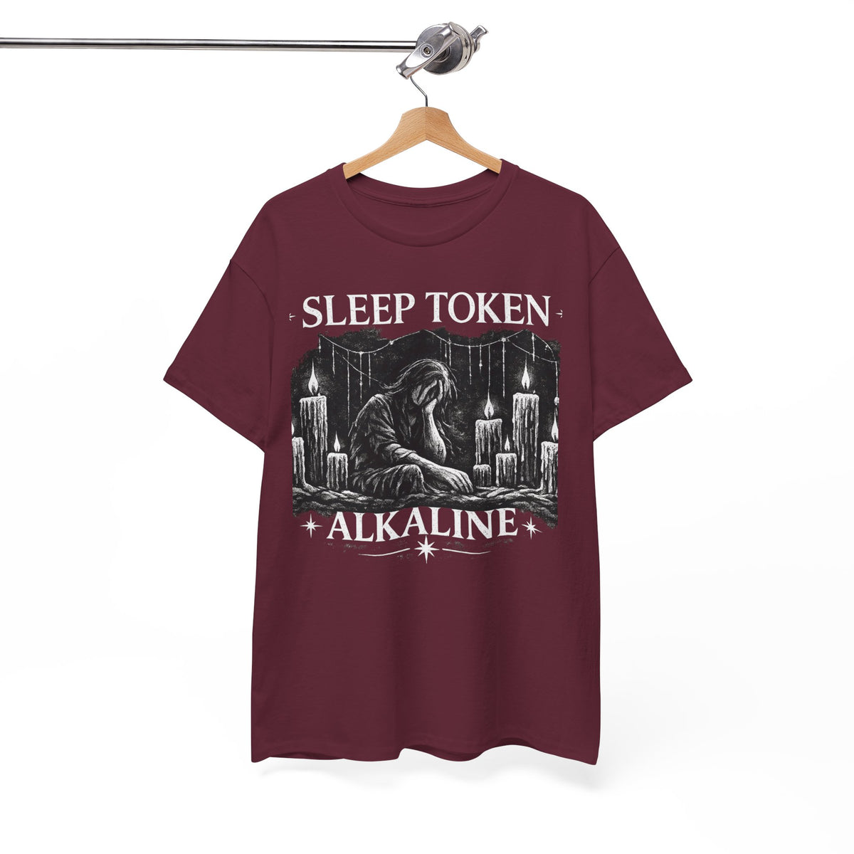 Sleep Token Alkaline Shirt Gothic Alternative Band Inspired Graphic Tee Unisex Heavy Cotton T Shirt Metal Music Fan Gift