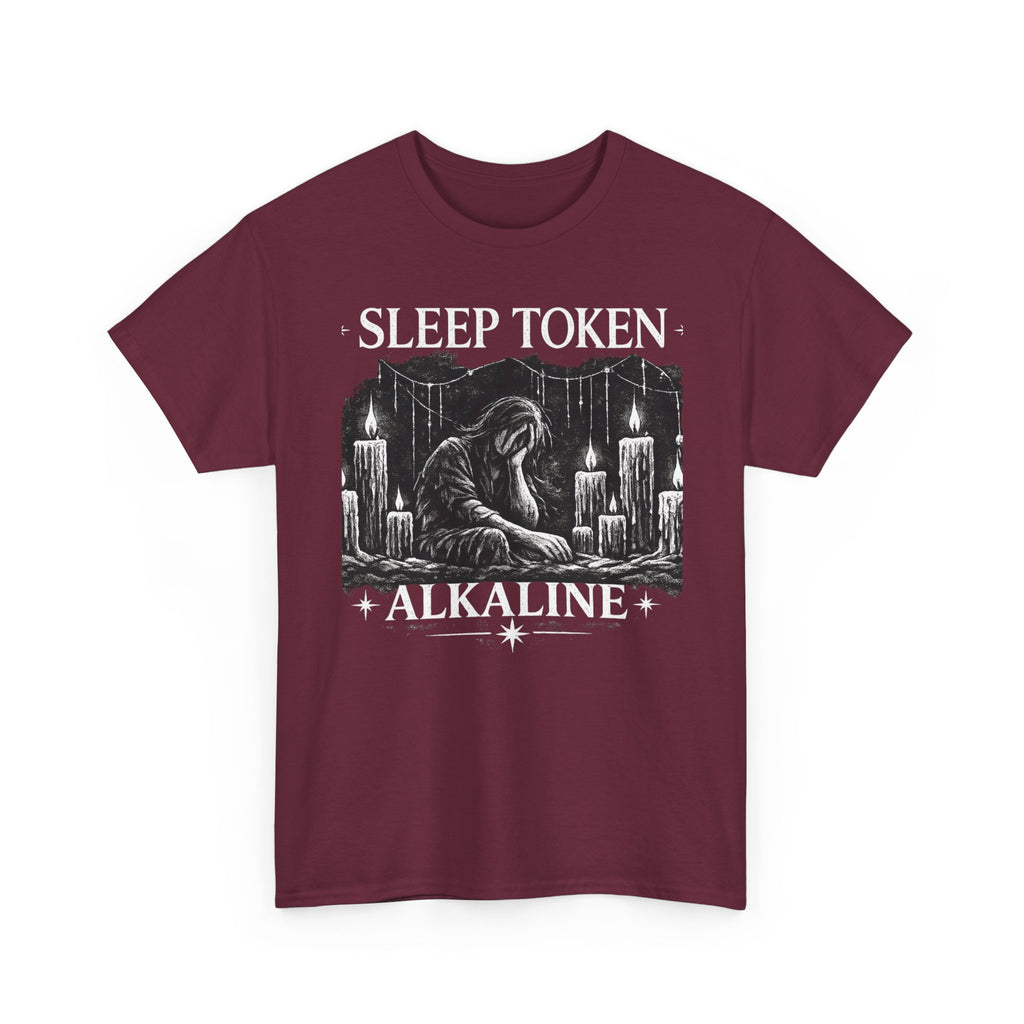 Sleep Token Alkaline Shirt Gothic Alternative Band Inspired Graphic Tee Unisex Heavy Cotton T Shirt Metal Music Fan Gift