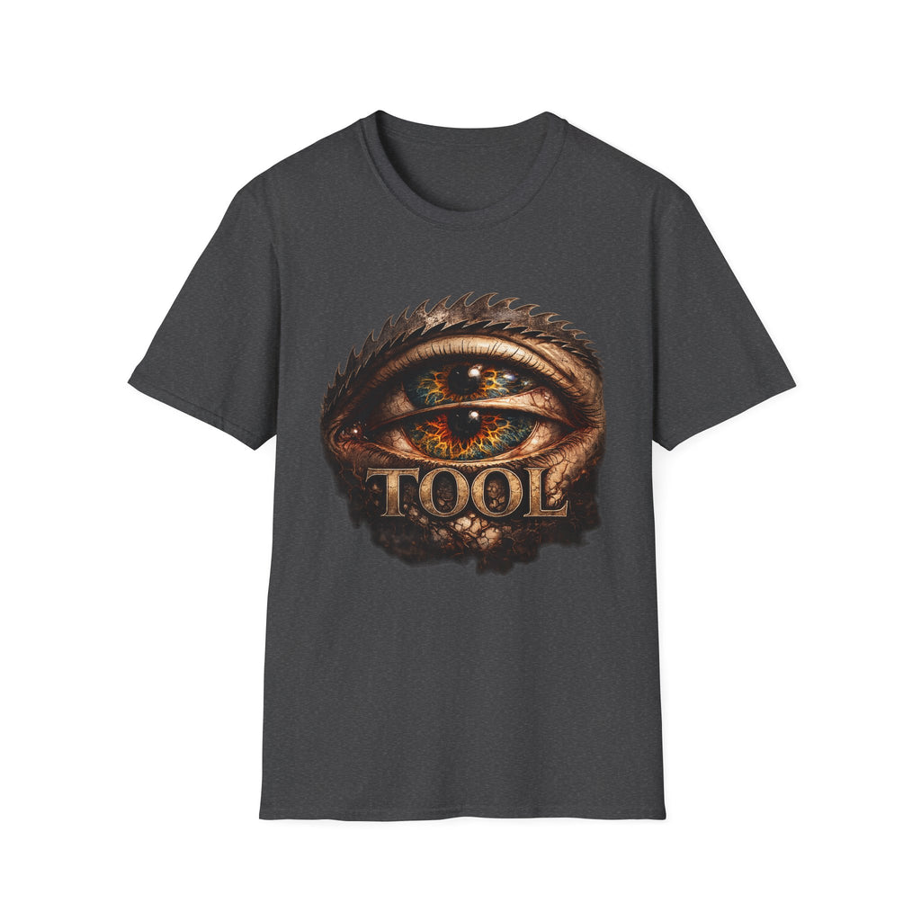 Tool Inspired Eye Graphic Shirt Alternative Rock Tee Dark Heather Band Shirt Gothic Streetwear Unisex Graphic T Shirt