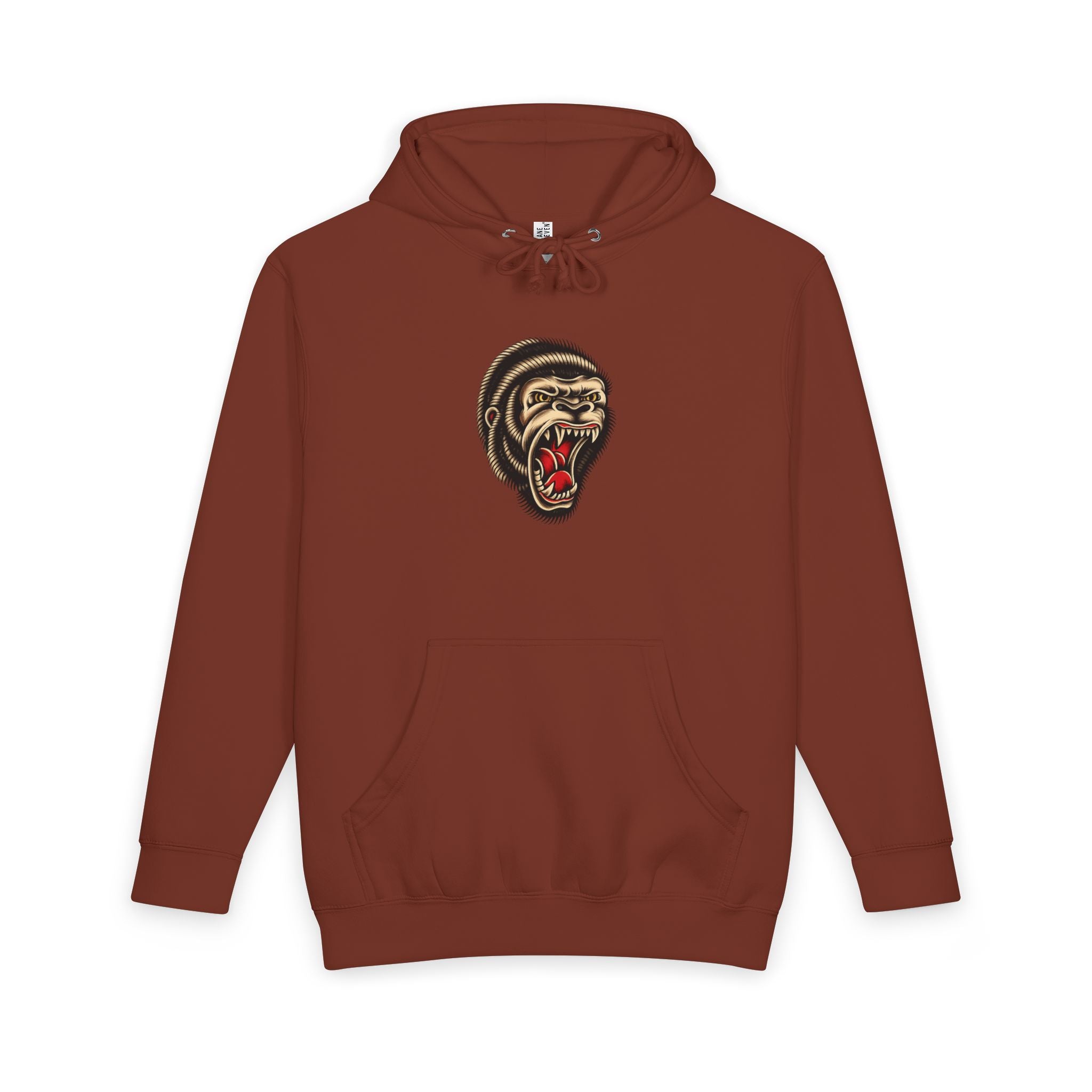 Loyalty Is Earned Gorilla Hoodie | Tattoo Inspired Pullover Sweatshirt | Streetwear Graphic Hoodie