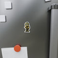 Vessel Gold Masked sleep token Die-Cut Magnet | Fantasy Wizard Refrigerator Magnet