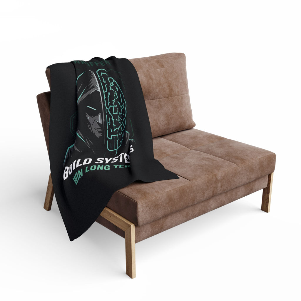 Build Systems. Win Long Term. Motivational Arctic Fleece Blanket