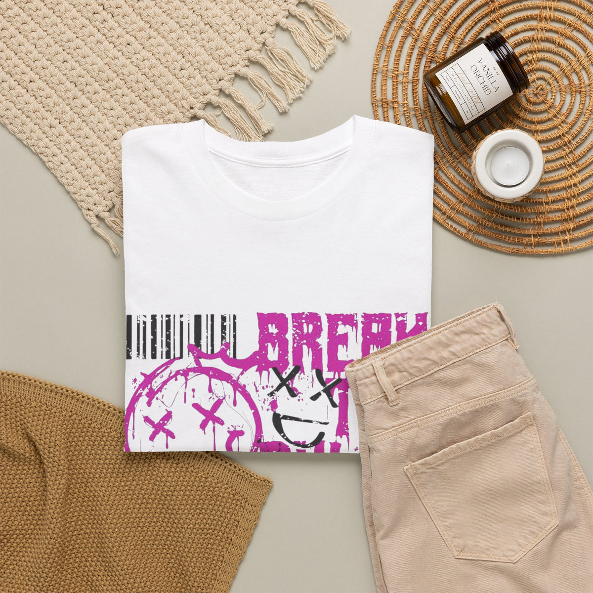Break The Rules Graphic Tee | Alternative Streetwear T-Shirt