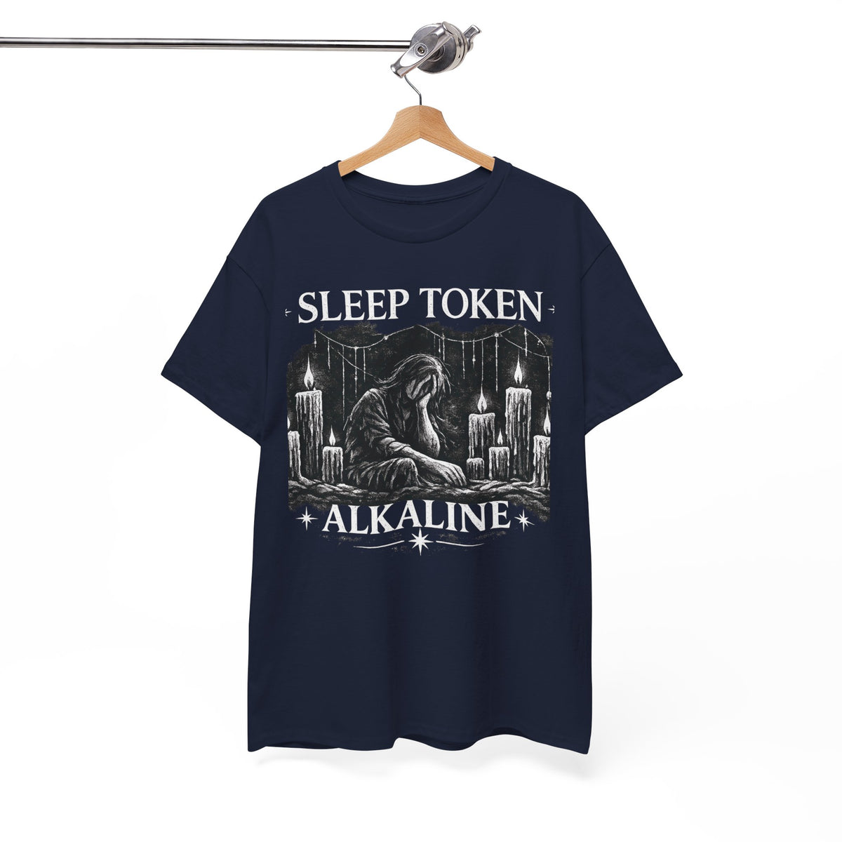 Sleep Token Alkaline Shirt Gothic Alternative Band Inspired Graphic Tee Unisex Heavy Cotton T Shirt Metal Music Fan Gift