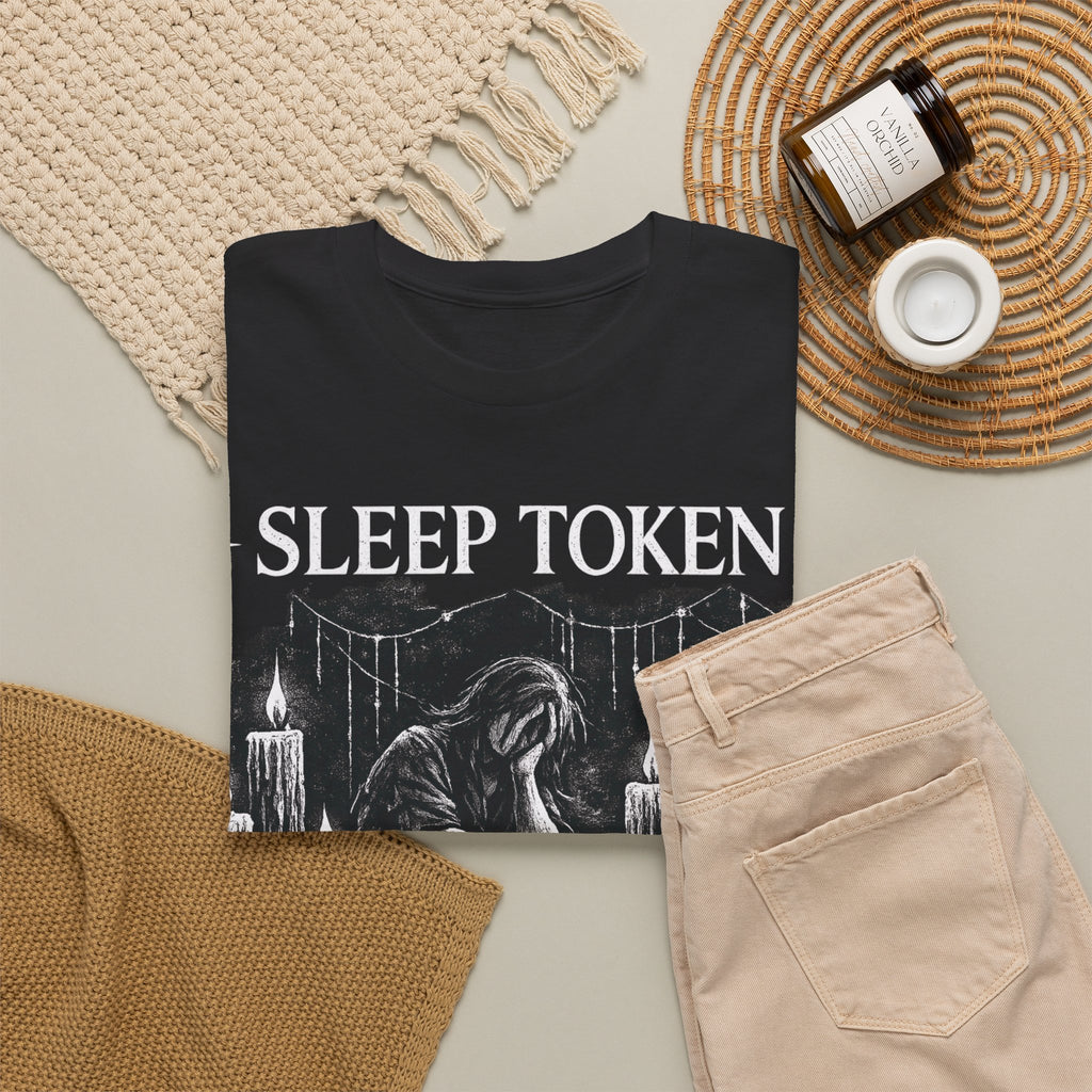 Sleep Token Alkaline Shirt Gothic Alternative Band Inspired Graphic Tee Unisex Heavy Cotton T Shirt Metal Music Fan Gift