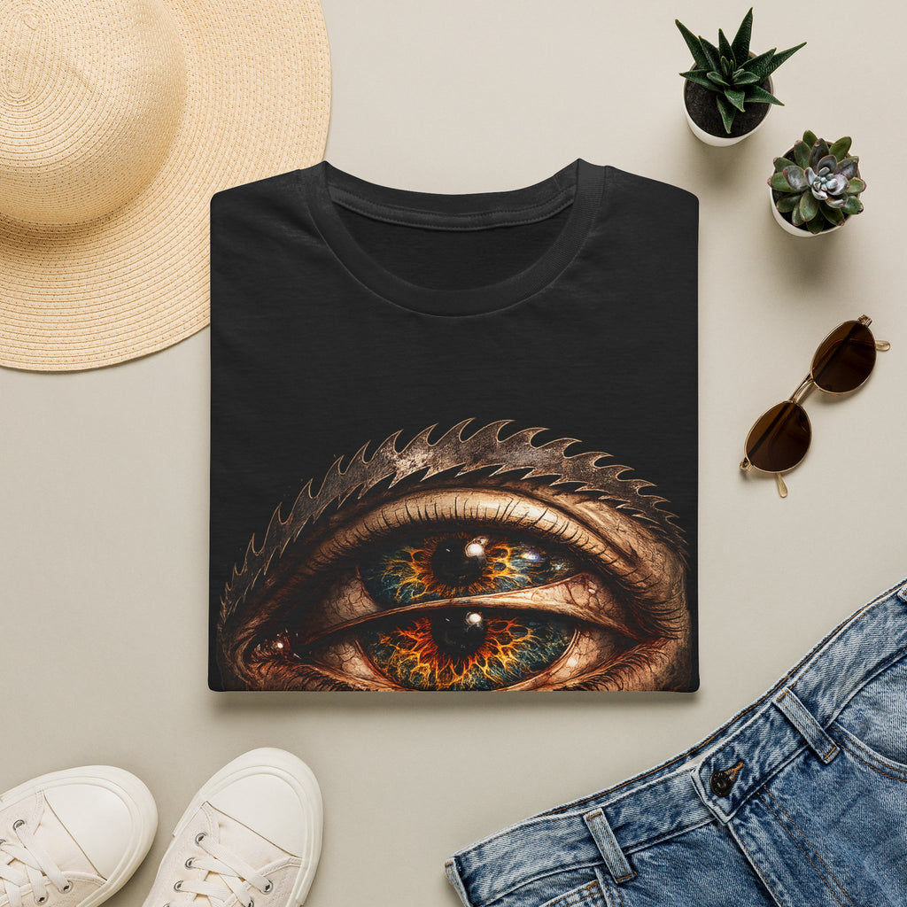 Tool Inspired Eye Graphic Shirt Alternative Rock Tee Dark Heather Band Shirt Gothic Streetwear Unisex Graphic T Shirt