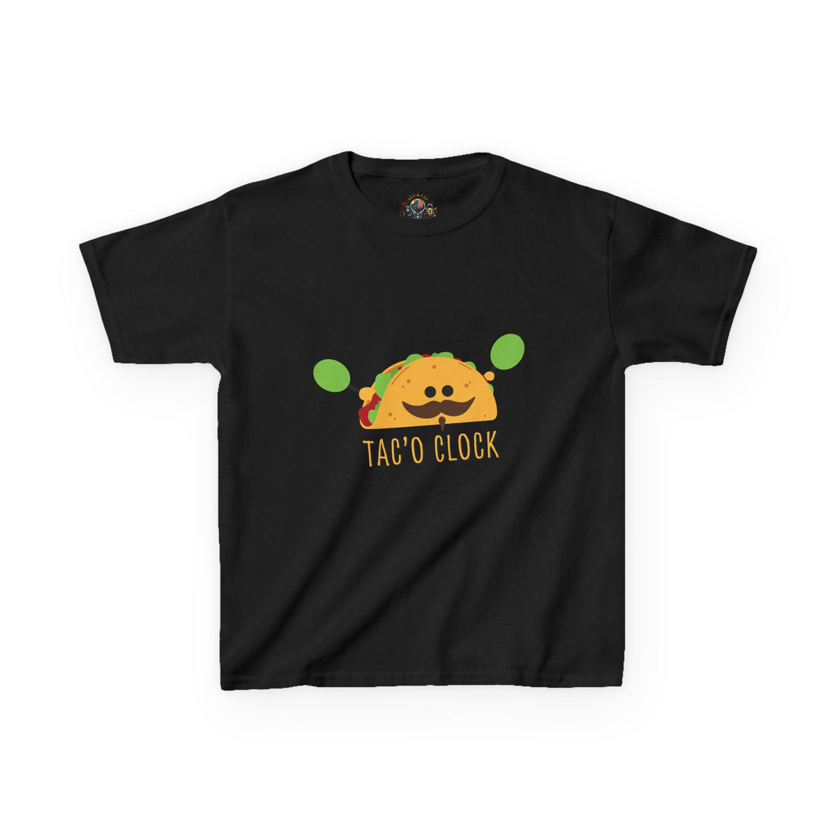 Kids Taco Shirt Taco Clock Funny Taco Shirt Cute Kids Graphic Tee Funny Food Shirt Kids Gift Taco Lover Shirt