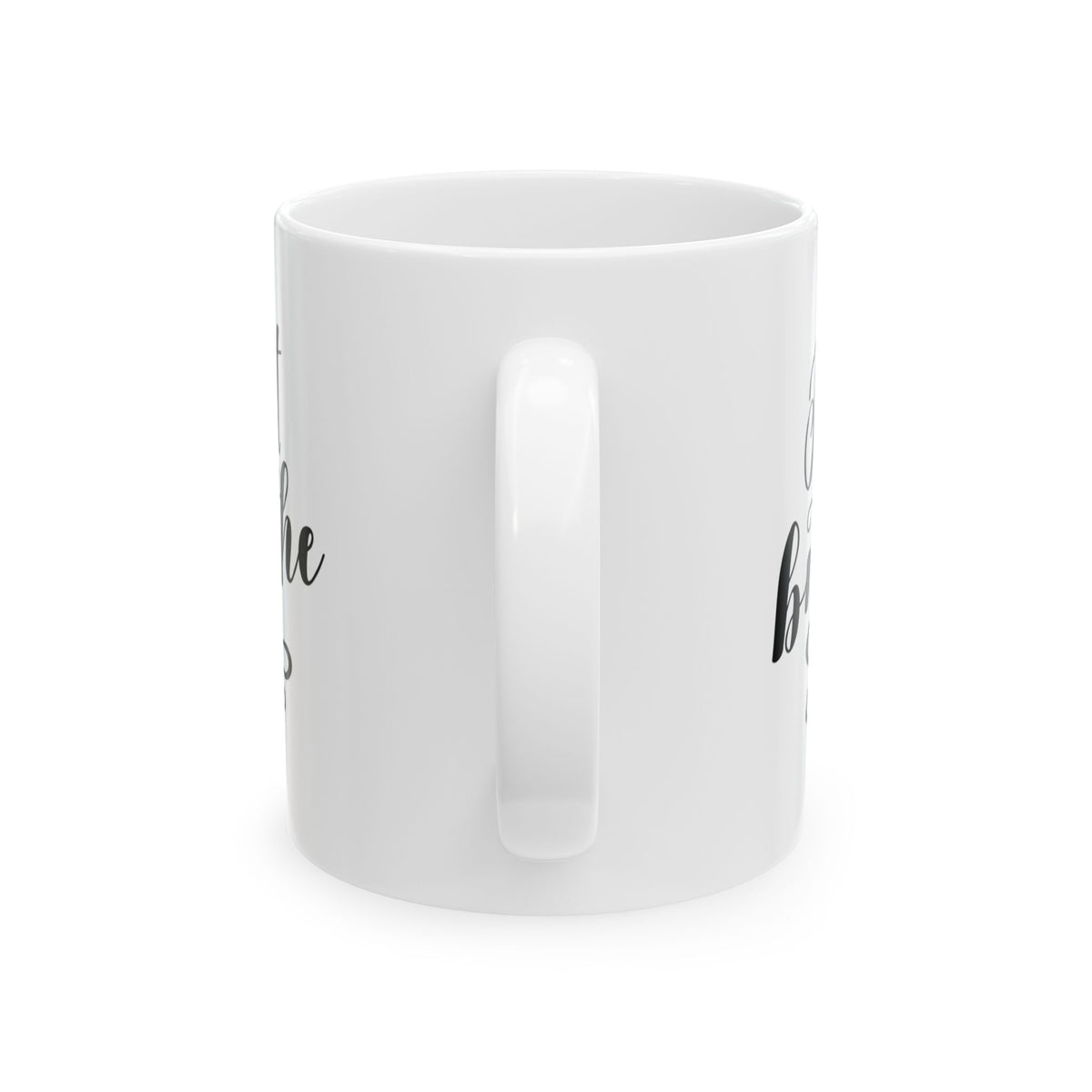 Just Breathe Inspirational Coffee Mug | Mindfulness Ceramic Mug