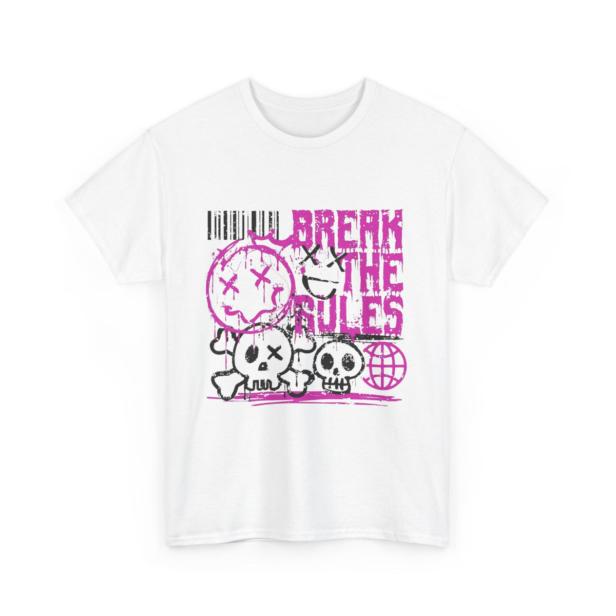 Break The Rules Graphic Tee | Alternative Streetwear T-Shirt
