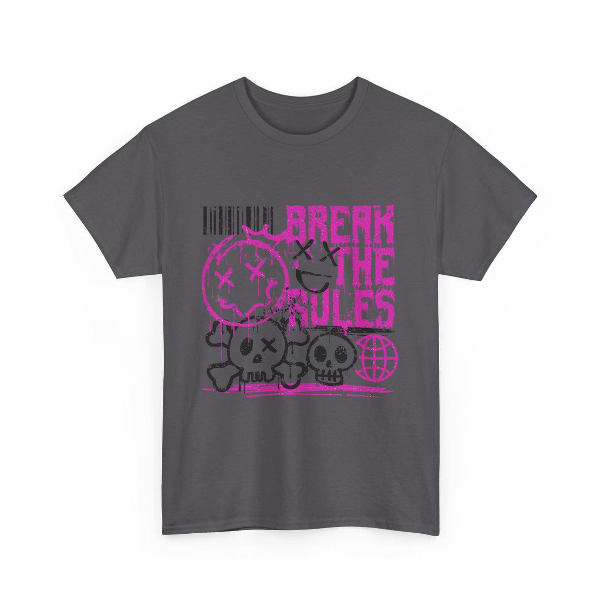 Break The Rules Graphic Tee | Alternative Streetwear T-Shirt