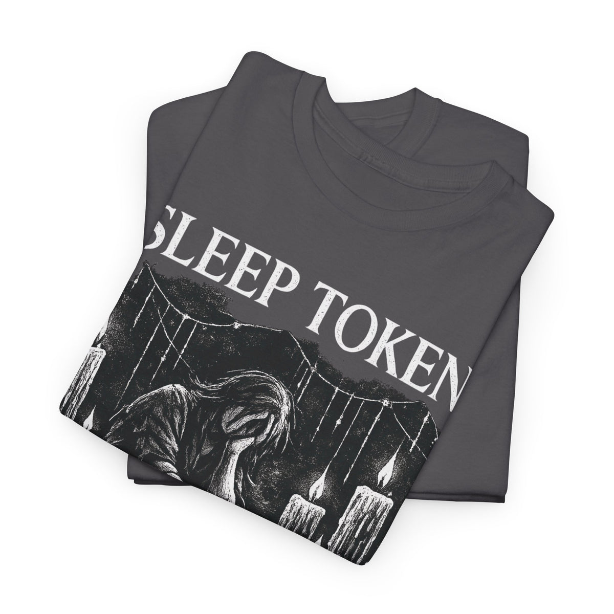 Sleep Token Alkaline Shirt Gothic Alternative Band Inspired Graphic Tee Unisex Heavy Cotton T Shirt Metal Music Fan Gift