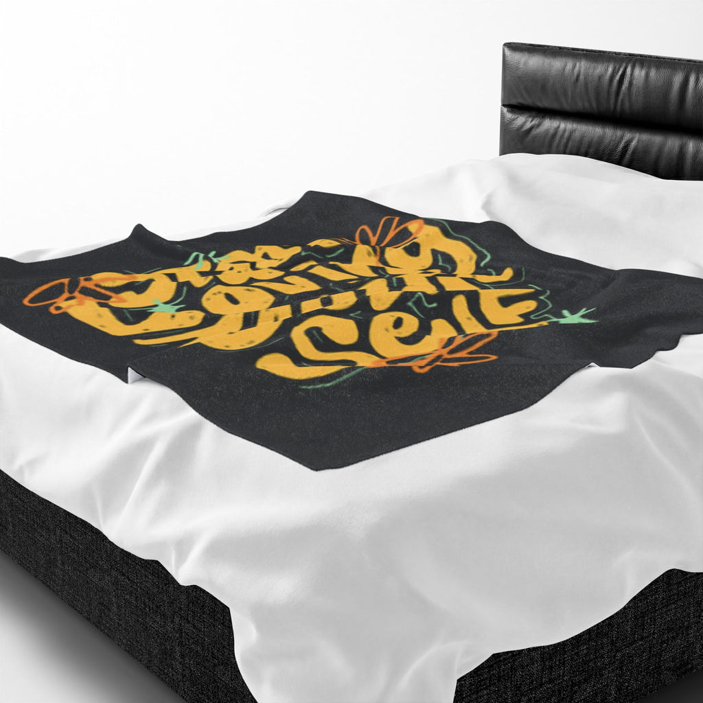 Start Loving Yourself Premium Fleece Blanket