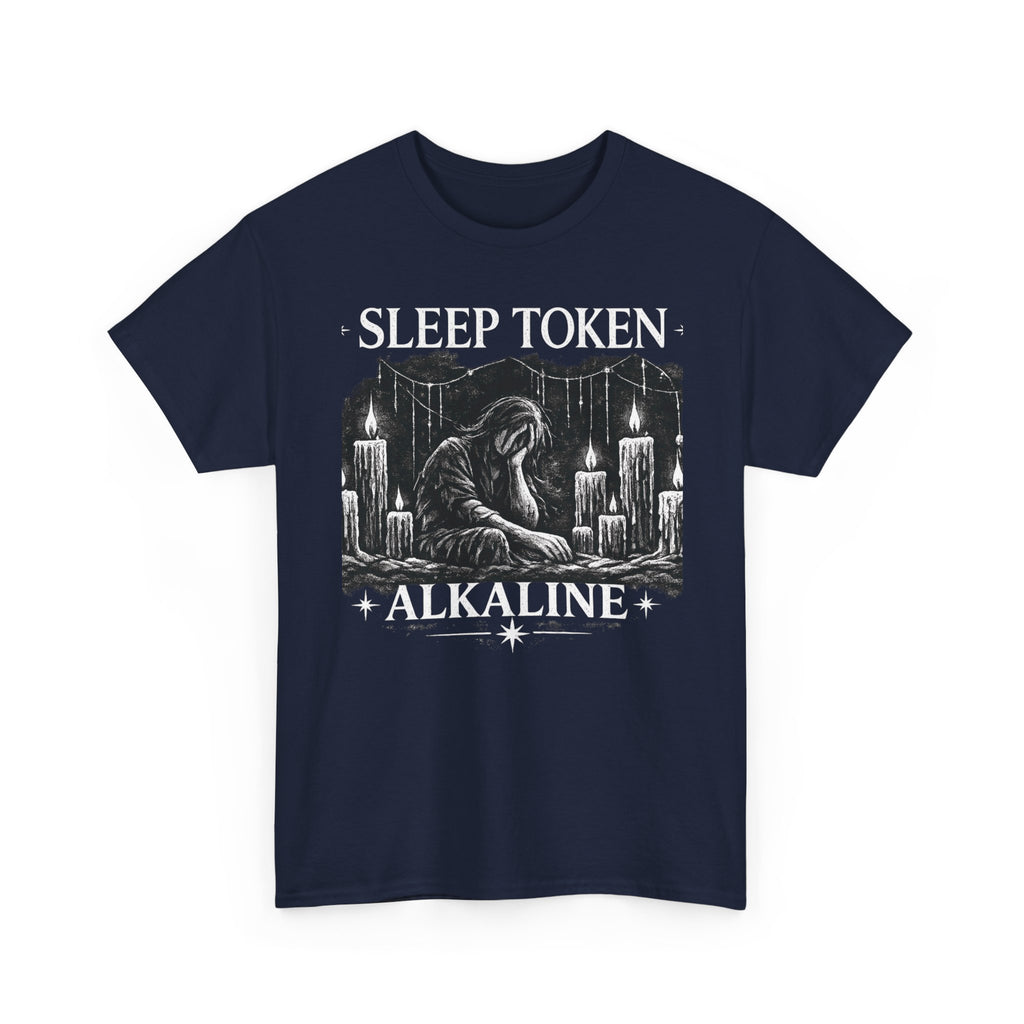 Sleep Token Alkaline Shirt Gothic Alternative Band Inspired Graphic Tee Unisex Heavy Cotton T Shirt Metal Music Fan Gift