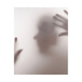 Shadow Silhouette Matte Poster — Minimal Foggy Hands Wall Art