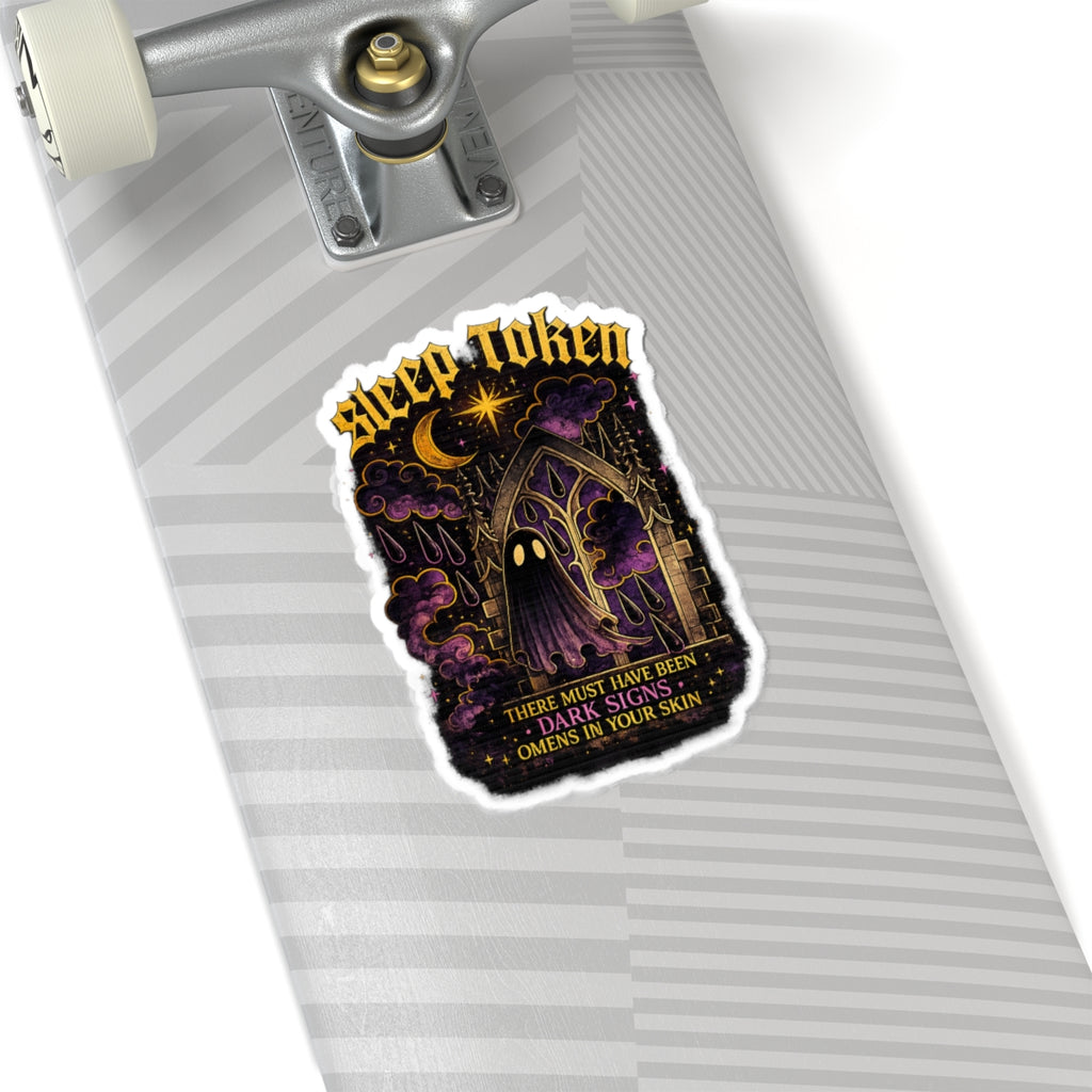 Sleep Token Inspired Dark Signs Vinyl Sticker Gothic Alternative Waterproof Laptop Water Bottle Decal