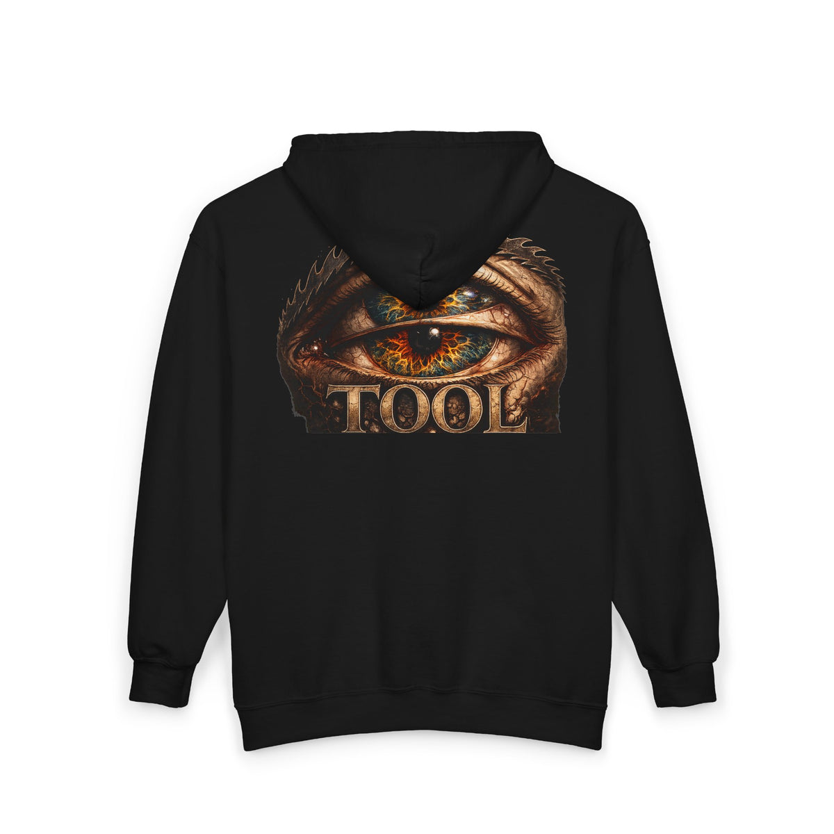 TOOL Inspired Eye Zip Hoodie Gothic Alternative Streetwear Unisex Heavy Blend Hoodie Dark Rock Aesthetic Graphic Sweatshirt