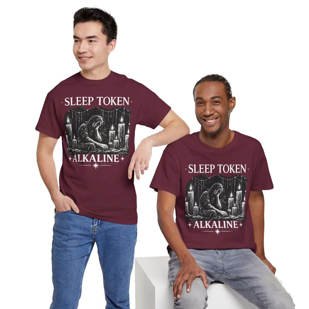 Sleep Token Alkaline Shirt Gothic Alternative Band Inspired Graphic Tee Unisex Heavy Cotton T Shirt Metal Music Fan Gift