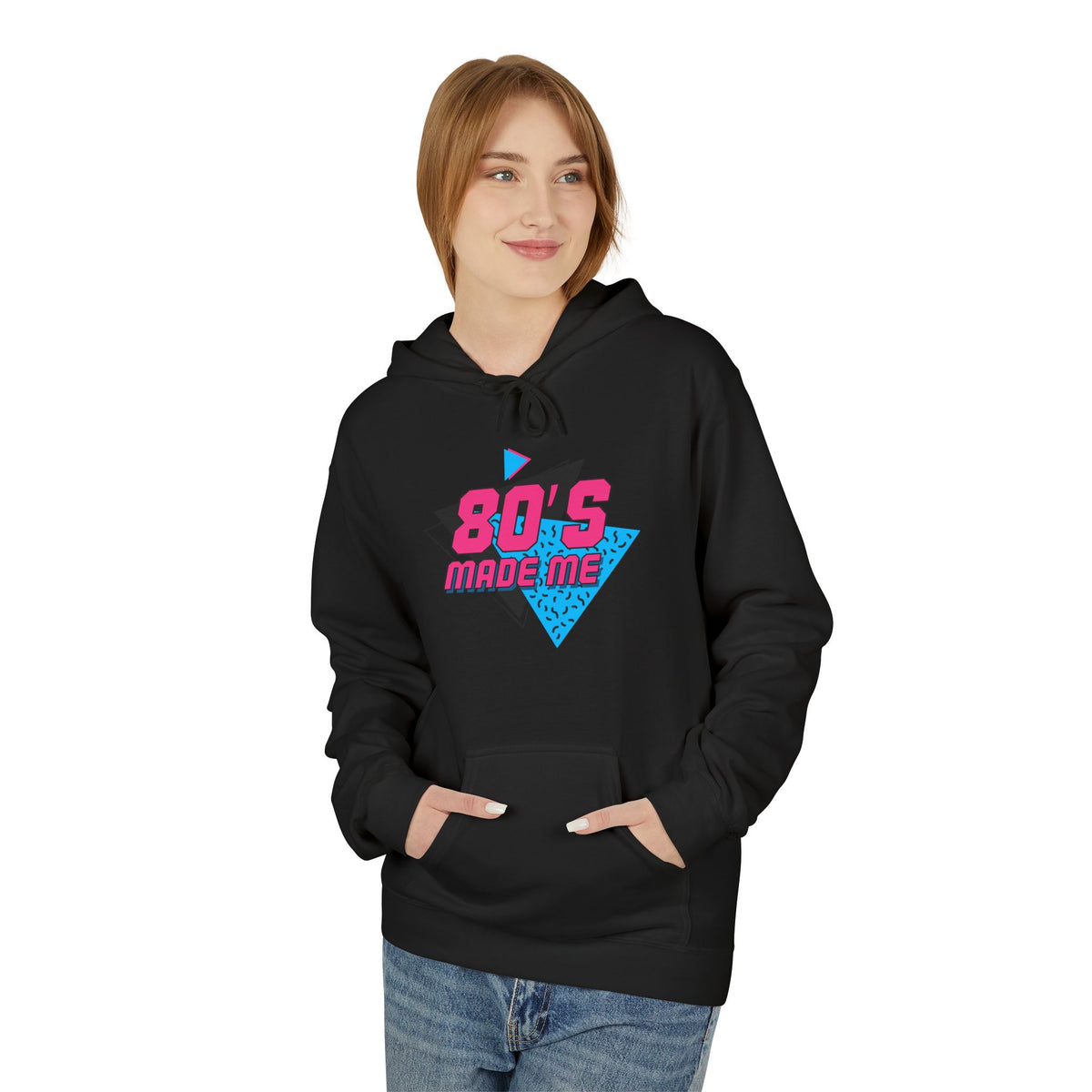 80s Machine Hoodie Retro Neon Sweatshirt Vintage 1980s Graphic Hoodie Aesthetic Streetwear Gift