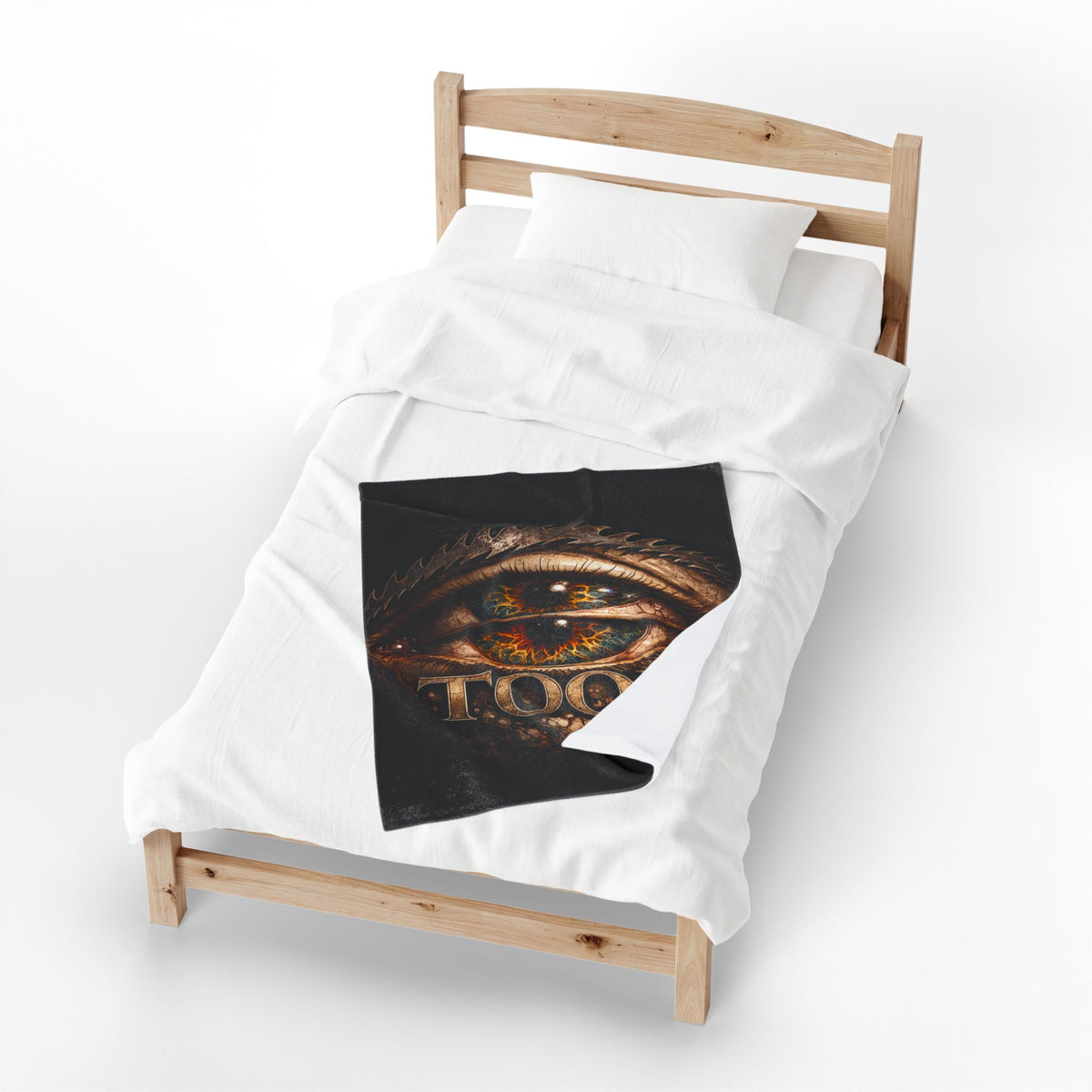 TOOL Inspired Plush Blanket Dark Aesthetic Throw Blanket Gothic Music Fan Blanket Alternative Bedroom Decor Couch Blanket Gift