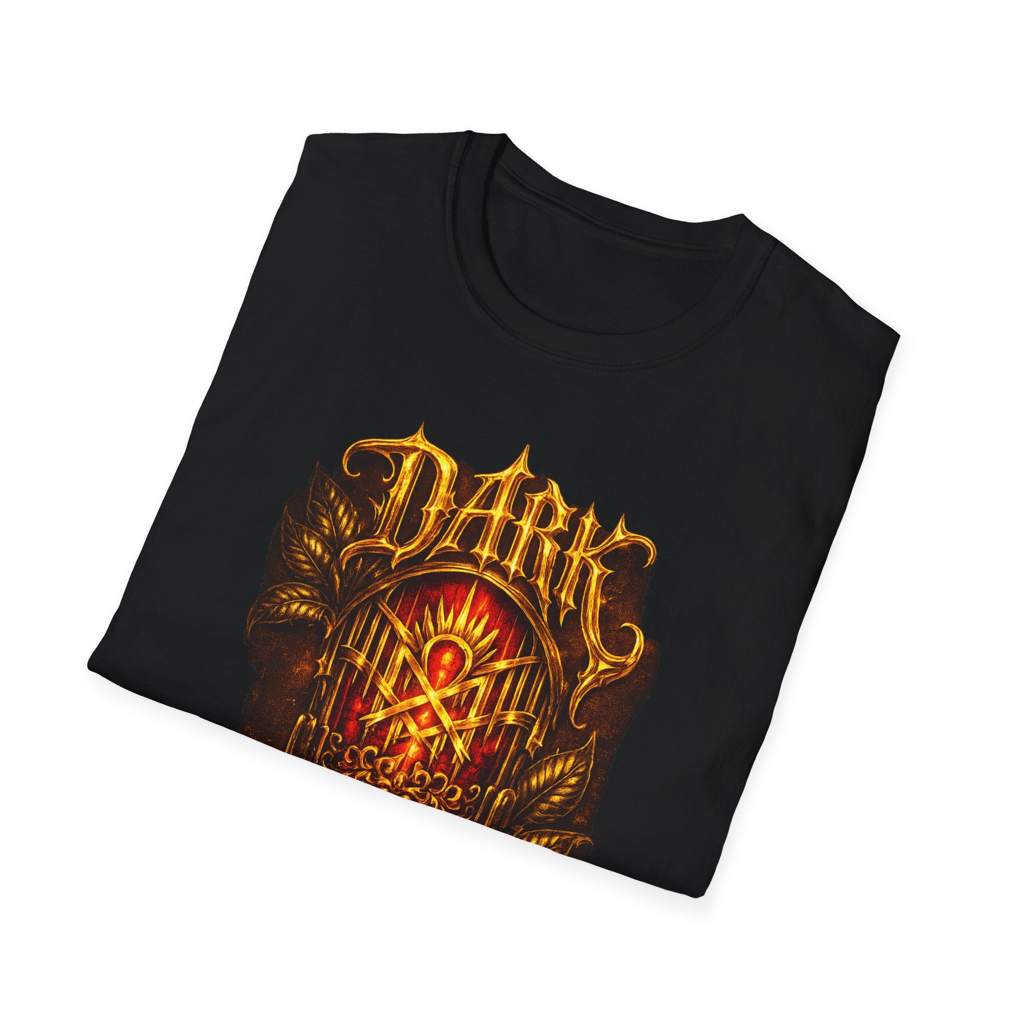 DARK SIGN Gothic Graphic T Shirt Red Alternative Streetwear Heavy Metal Aesthetic Tee Dark Fantasy Shirt Unisex Punk Grunge Apparel
