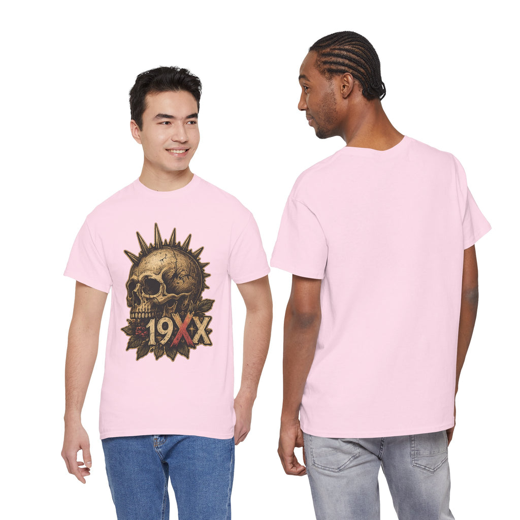 Punk Skull with Mohawk 19XX T-Shirt | Vintage Skull Tee