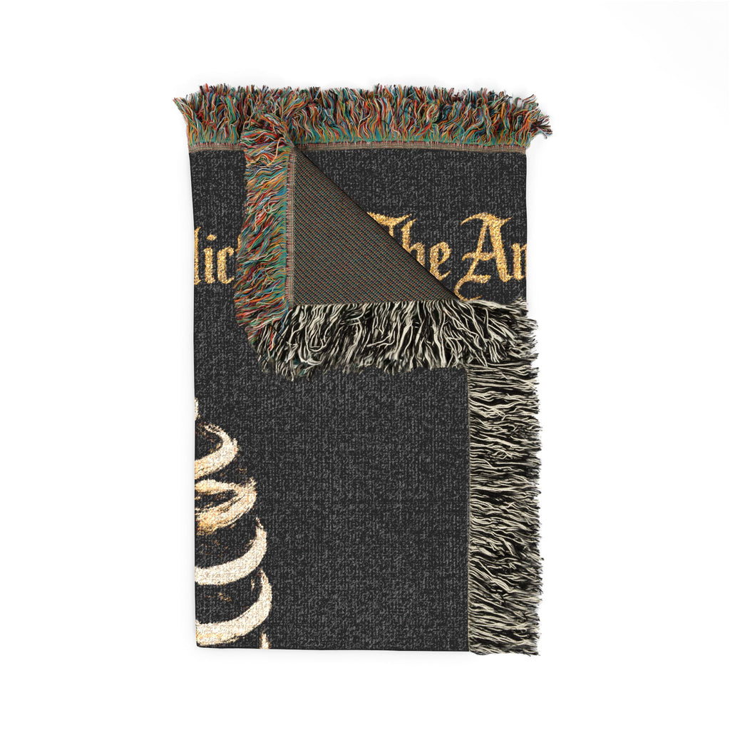 The Amity Affliction Blanket Let The Ocean Take Me Woven Throw Blanket Emo Aesthetic Gothic Room Decor Alternative Music Gift