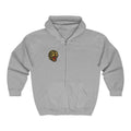 Roaring Gorilla Head Zip Hoodie | Animal Skull Design, Dark Streetwear
