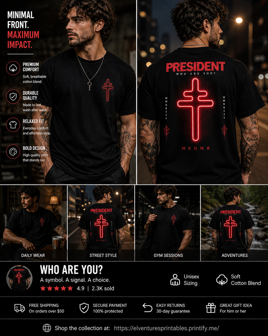 President Unisex Softstyle T-Shirt