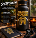 Sleep Token Inspired Gold Logo Sticker Waterproof Vinyl Decal Laptop Sticker Water Bottle Sticker Band Inspired Gift Music Fan Decal