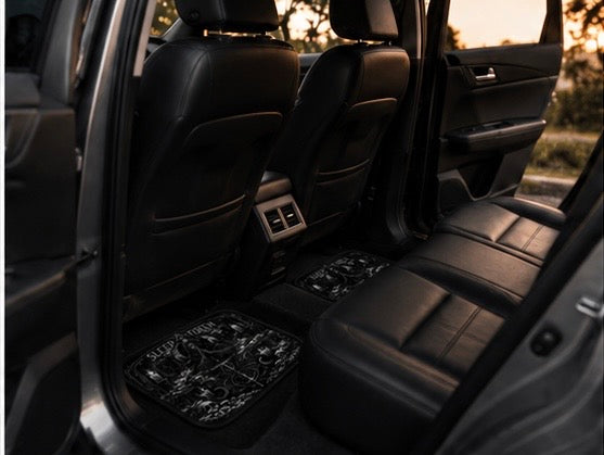 Sleep Token Rear Car Floor Mats Gothic Alternative Auto Accessories Dark Aesthetic Vehicle Interior Decor Metal Music Fan Gift