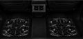 Sleep Token Rear Car Floor Mats Gothic Alternative Auto Accessories Dark Aesthetic Vehicle Interior Decor Metal Music Fan Gift