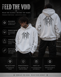Feed The Void Oversized Hoodie | Alternative Streetwear Hoodie | Gothic Inspired Unisex Pullover