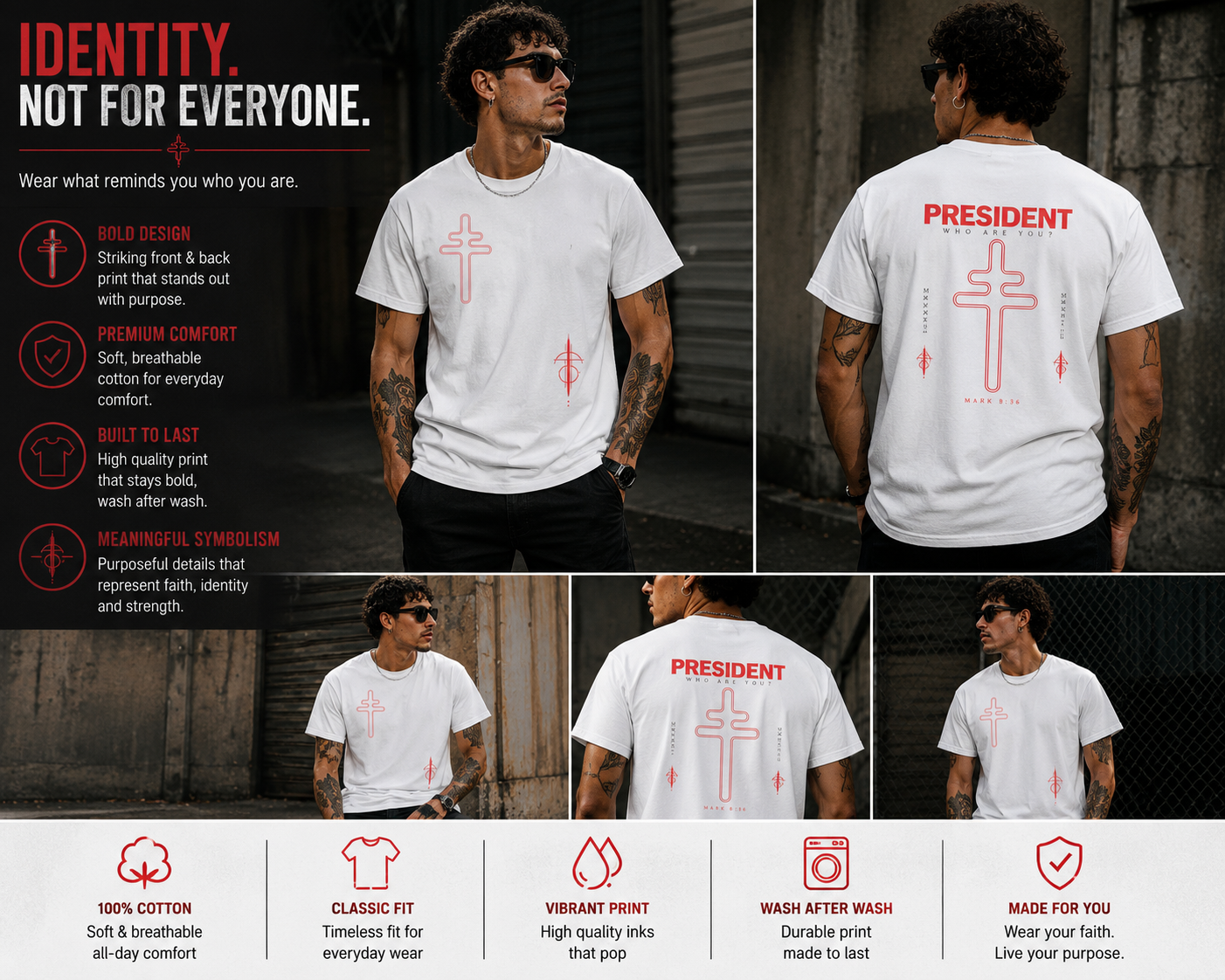 President Shirt Who Are You Graphic Tee