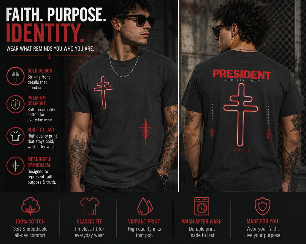 President Shirt Who Are You Graphic Tee