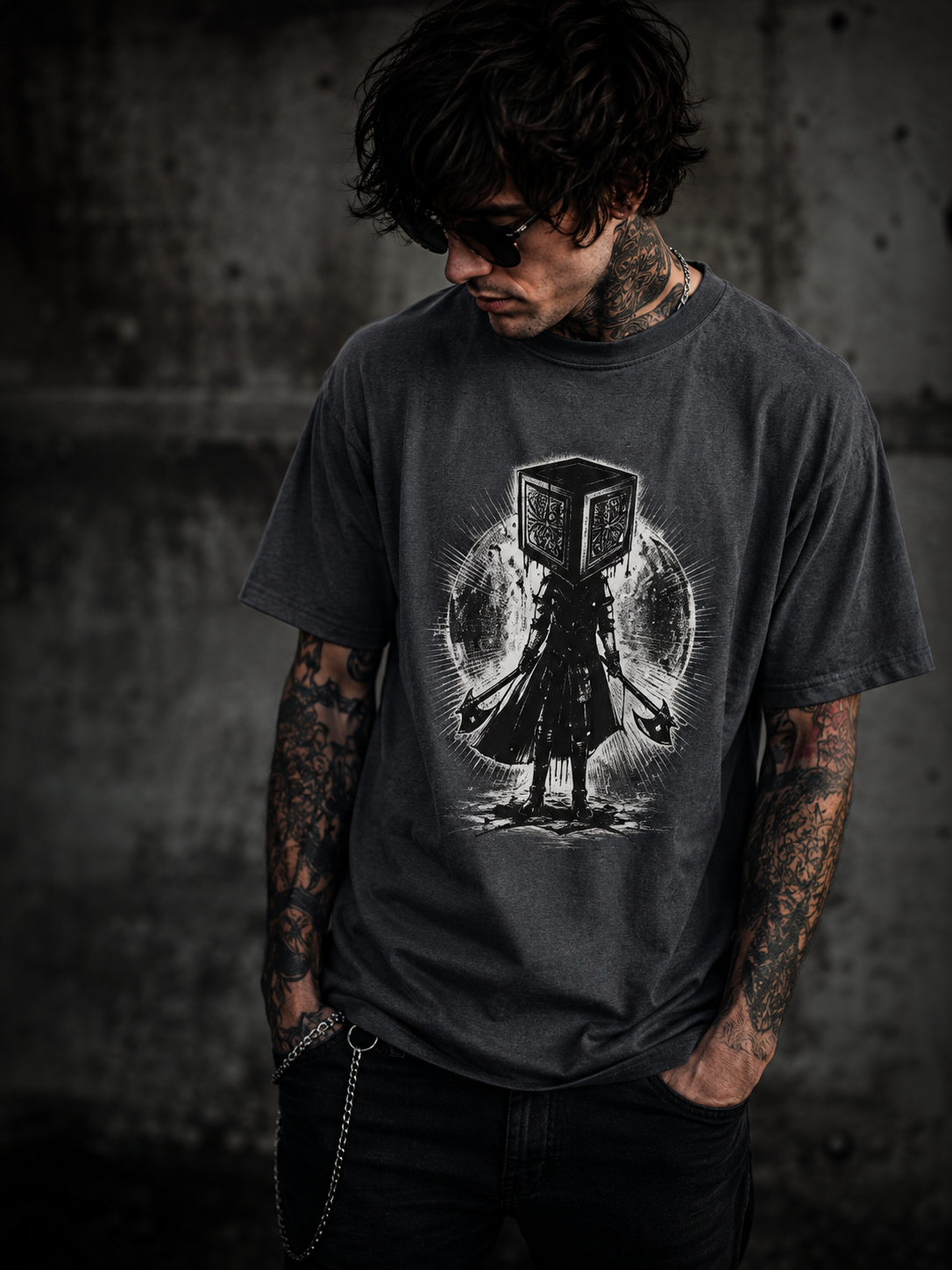 Sleep Token Granite Inspired Tee Gothic Metal Band Shirt Alternative Streetwear Unisex Graphic T Shirt