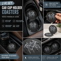 Car Coaster Car Accessories Absorbent Cup Holder Coaster Dark Aesthetic Auto Interior Sleep Token inspired Decor Gift for