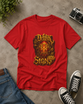 DARK SIGN Gothic Graphic T Shirt Red Alternative Streetwear Heavy Metal Aesthetic Tee Dark Fantasy Shirt Unisex Punk Grunge Apparel