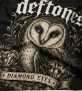 Deftones Diamond Eyes Tapestry Gothic Owl Wall Hanging Alternative Room Decor Dark Aesthetic Bedroom Dorm Music Room Tapestry