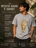 Mystical Hand Graphic Tee Boho Spiritual Shirt Celestial Eye T Shirt Witchy Aesthetic Unisex Graphic Tee Trendy Festival Clothing