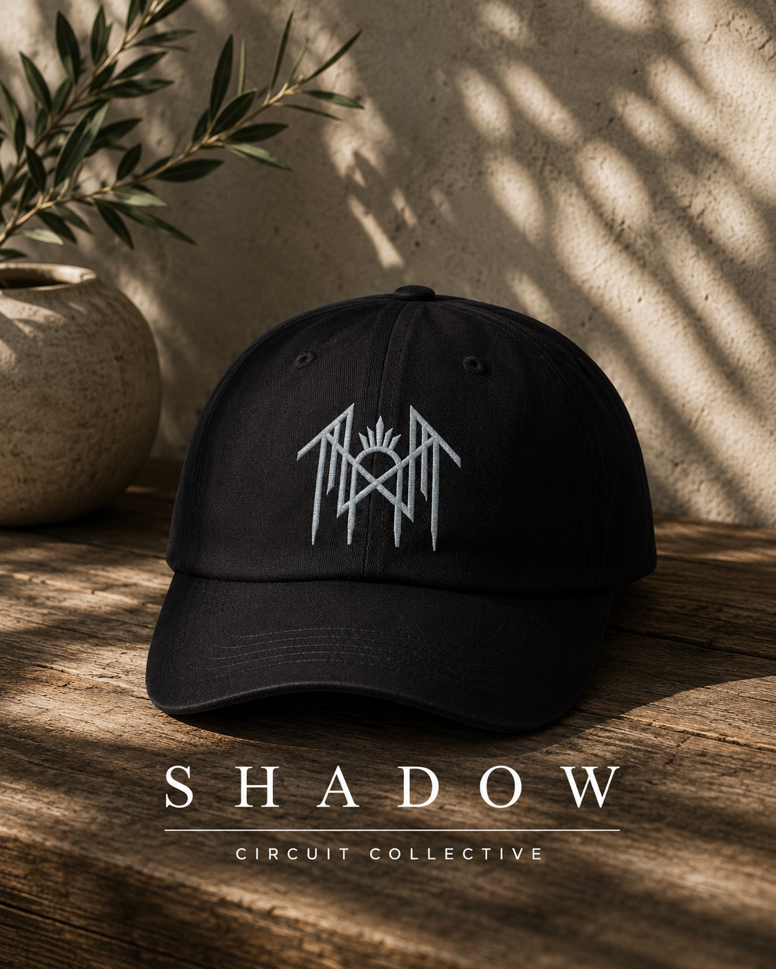 Gothic Dad Hat Alternative Streetwear Cap Dark Aesthetic Hat Minimal Gothic Fashion Emo Grunge Adjustable Baseball Ca