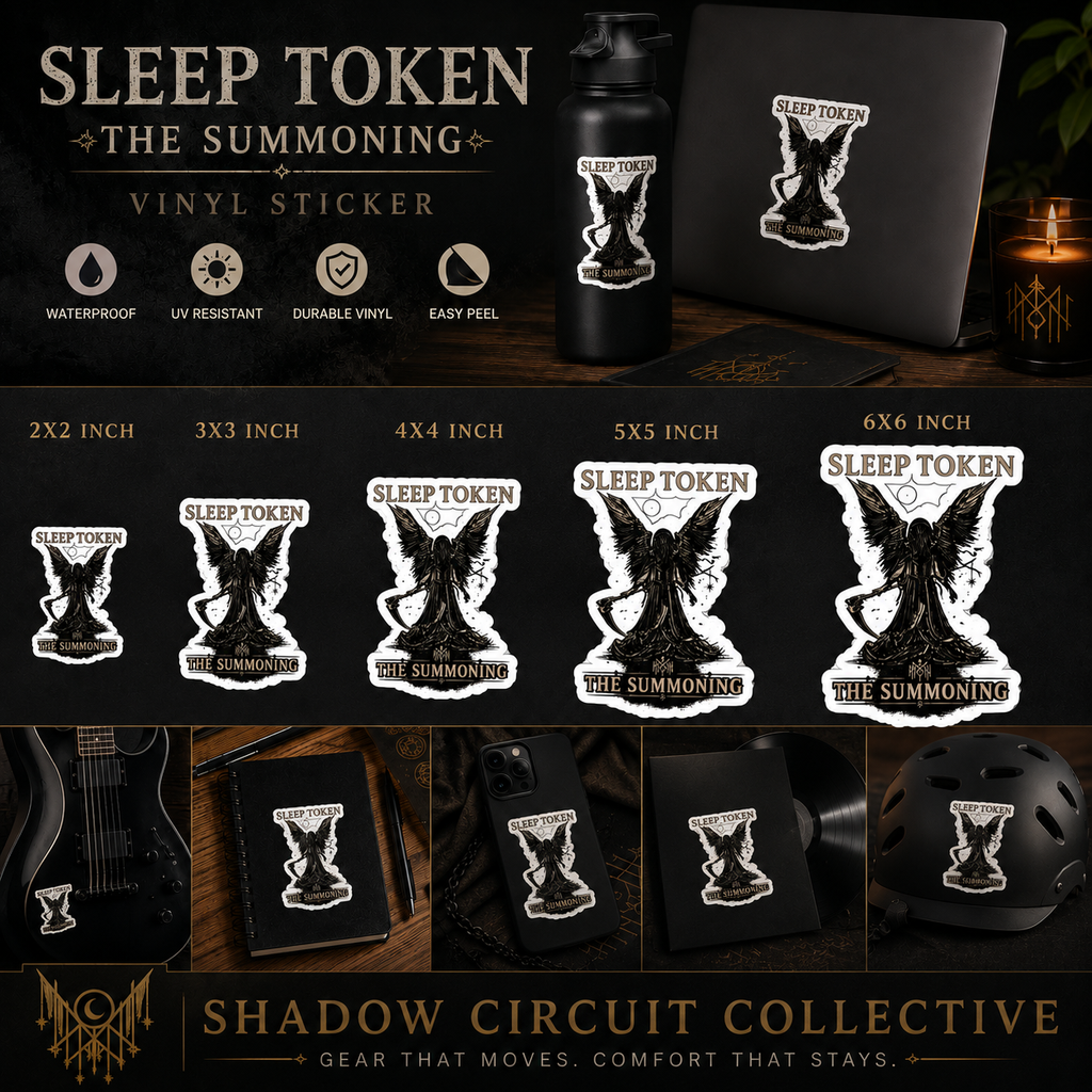 Sleep Token "The Summoning" Sticker — Gothic Band Kiss-Cut Decal