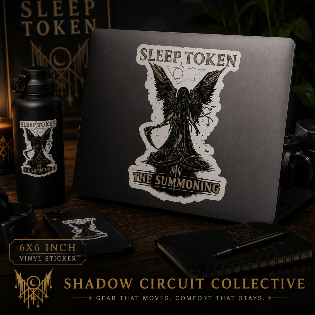 Sleep Token "The Summoning" Sticker — Gothic Band Kiss-Cut Decal