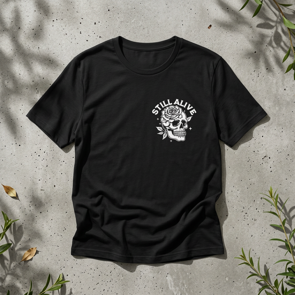 Still Alive Live Until You Die Unisex Short Sleeve Tee
