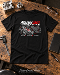 Mastercam University CNC T-Shirt — Design • Program • Machine Tee