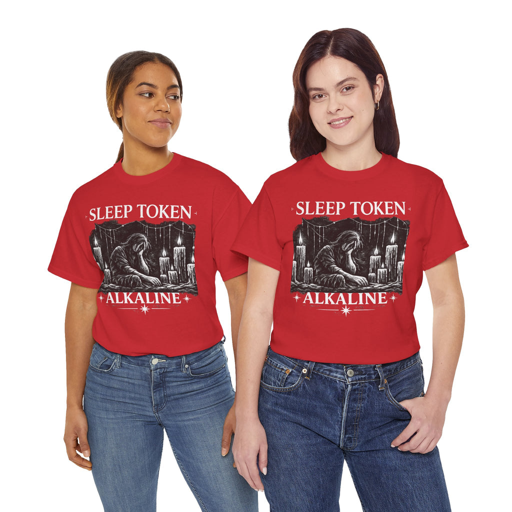 Sleep Token Alkaline Shirt Gothic Alternative Band Inspired Graphic Tee Unisex Heavy Cotton T Shirt Metal Music Fan Gift